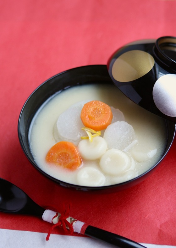 やわらかお雑煮 白みそ仕立て