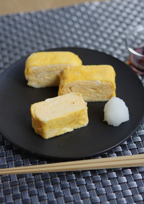 だしを効かせた卵焼き