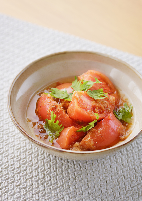 トマトの簡単だし浸し