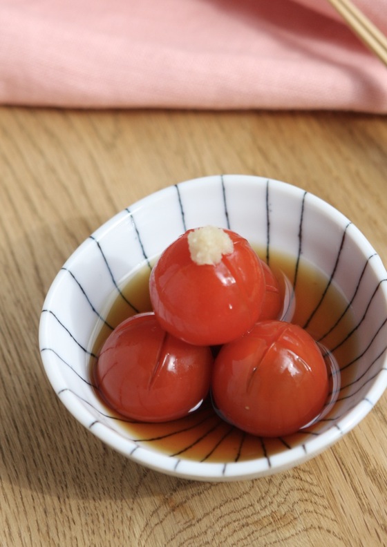 ミニトマトのおひたし