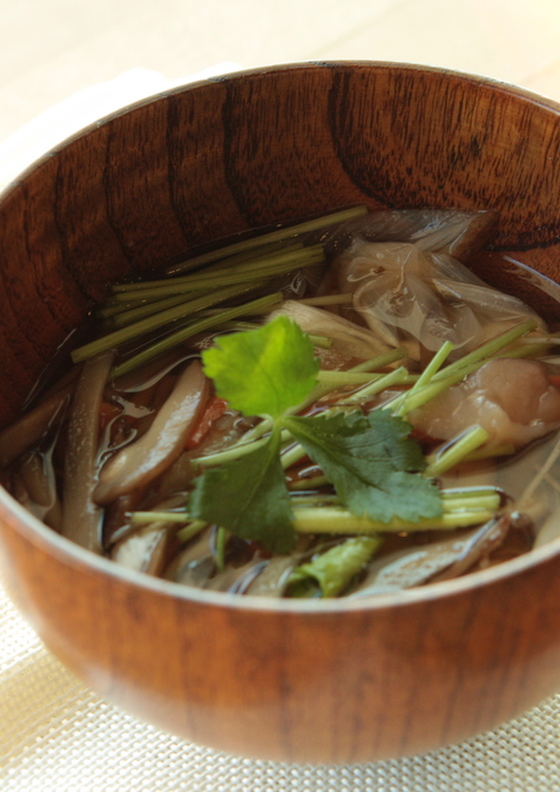 野菜たっぷり 沢煮椀