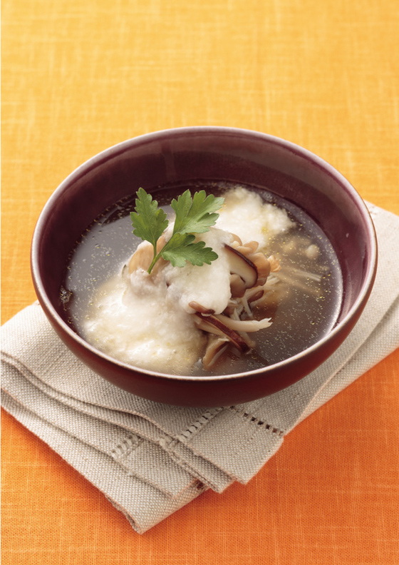 きのこのスープ