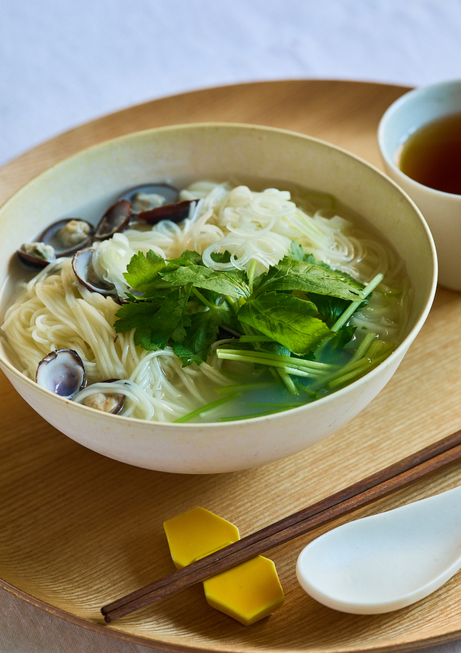 しじみのにゅうめん