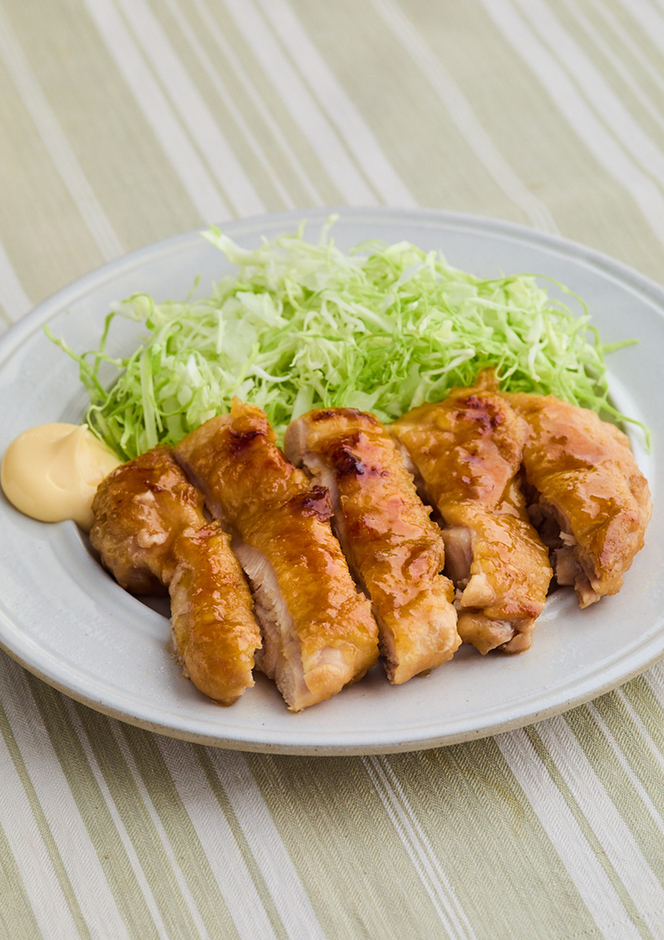 鶏肉の照り焼きステーキ