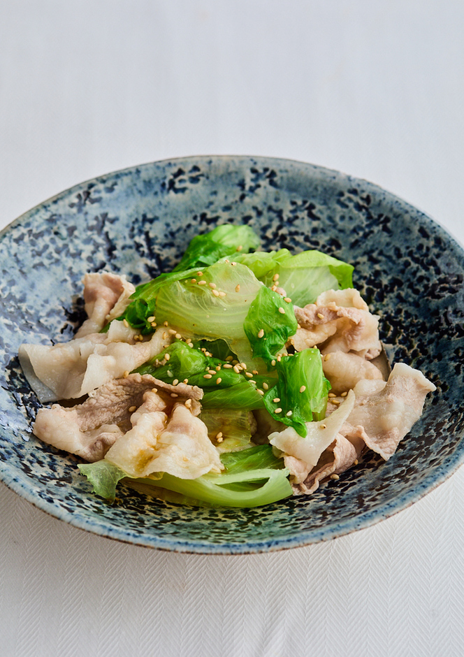 たんぱく質控えめ 豚しゃぶ