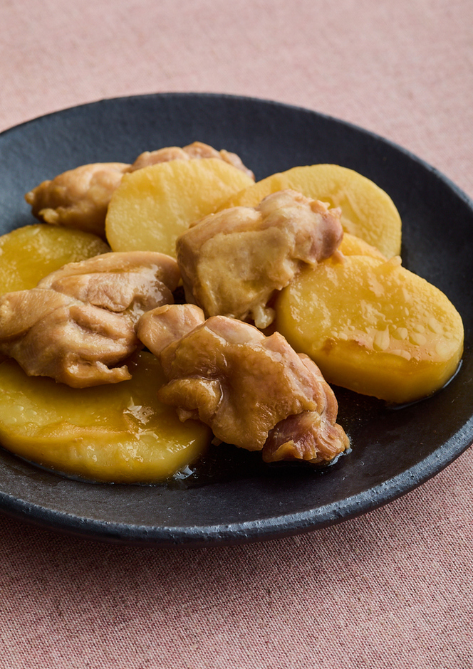 鶏肉と長いもの照り煮