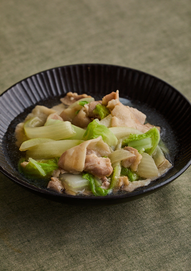 豚肉と白菜のうま塩煮