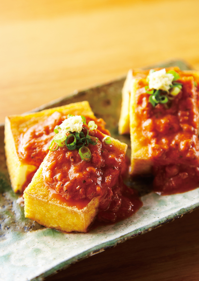 和風厚揚げトマト