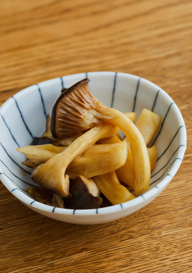 電子レンジで簡単 エリンギのうま煮