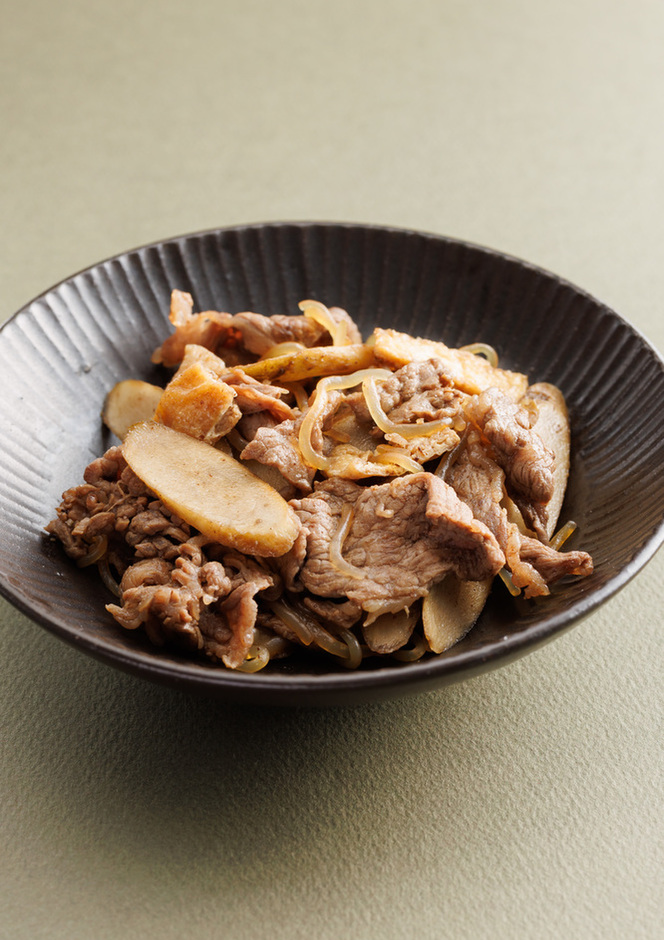 牛肉とごぼうのしぐれ煮