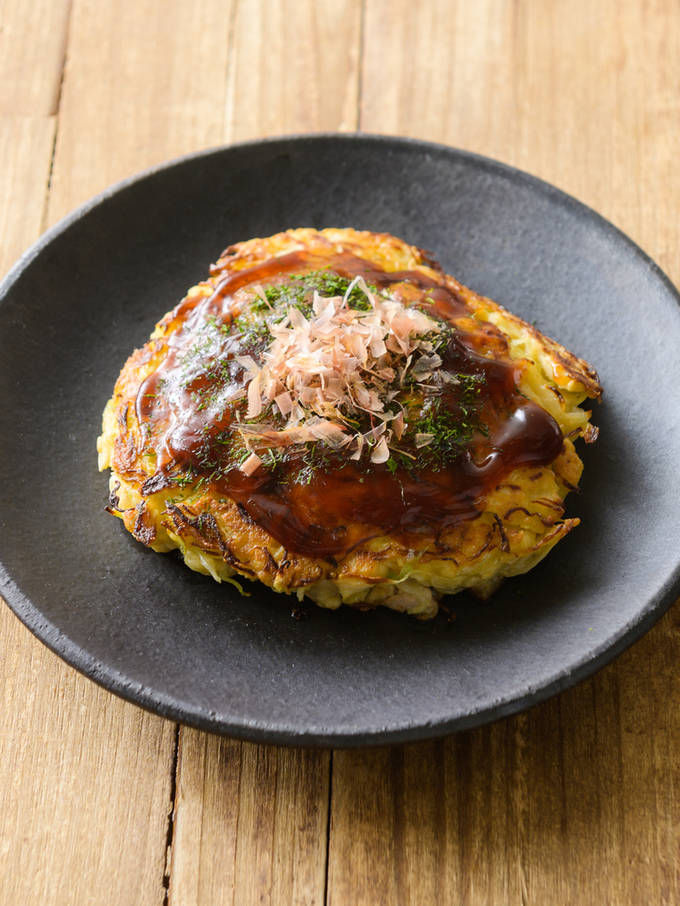 豆腐でつくる お手軽お好み焼き
