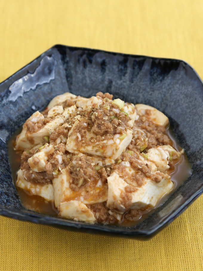 電子レンジで 麻婆豆腐