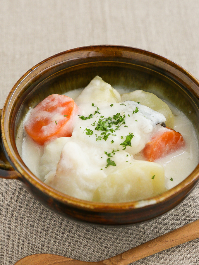 たらのチーズクリーム煮