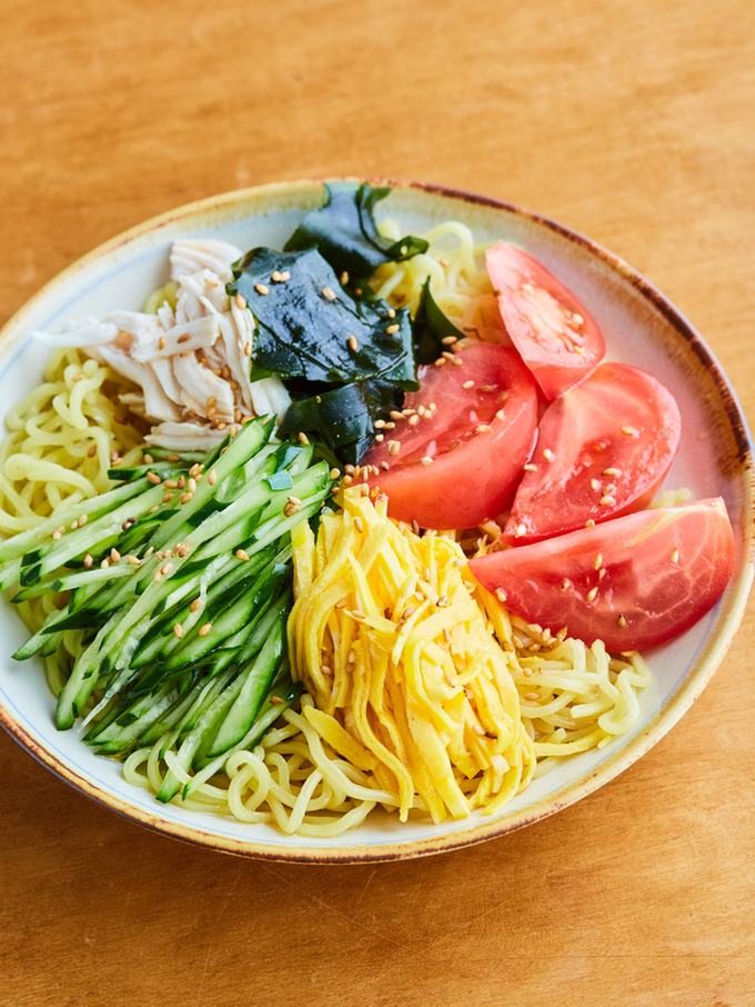 具沢山冷やし中華