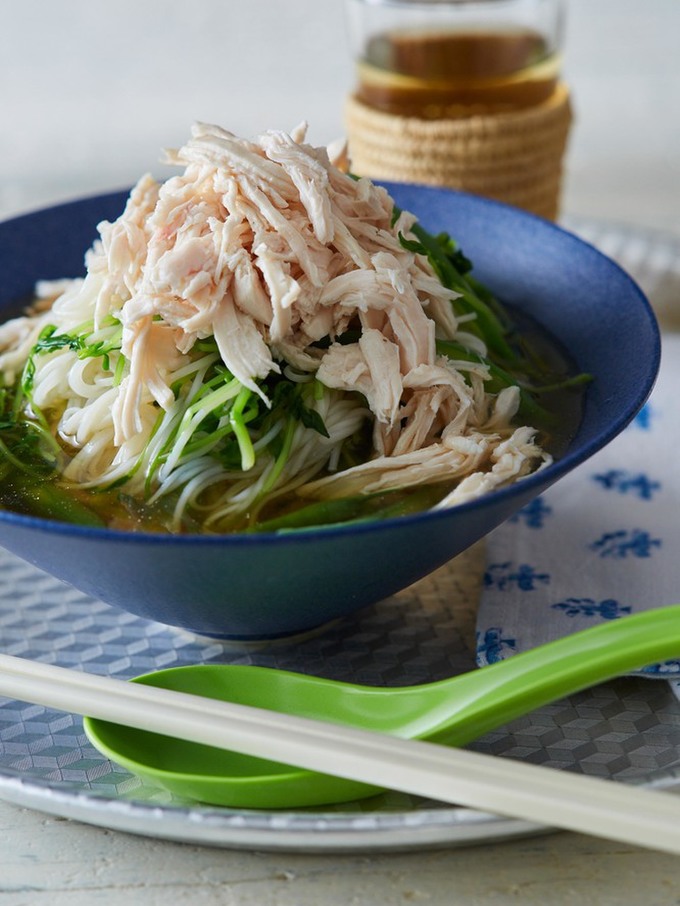 ゆで鶏スープ麺