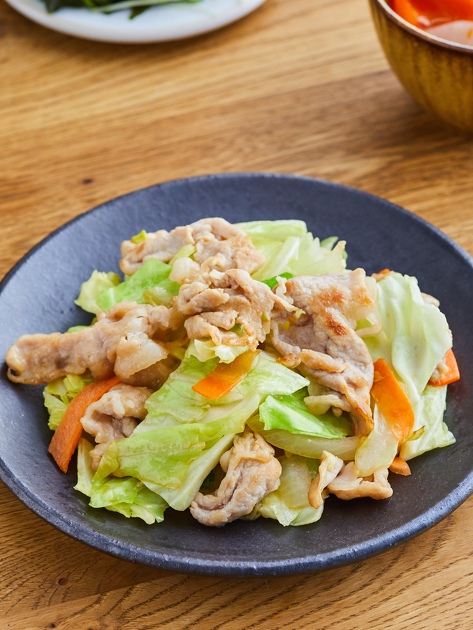 カット野菜で作る 野菜炒め