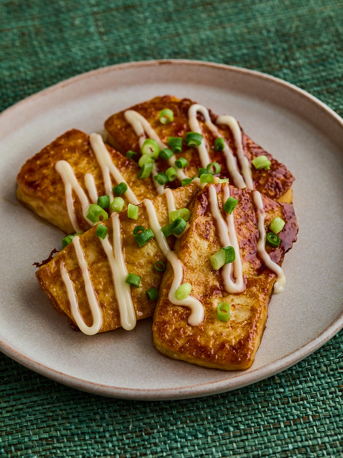 トロトロ豆腐の照りマヨ焼き