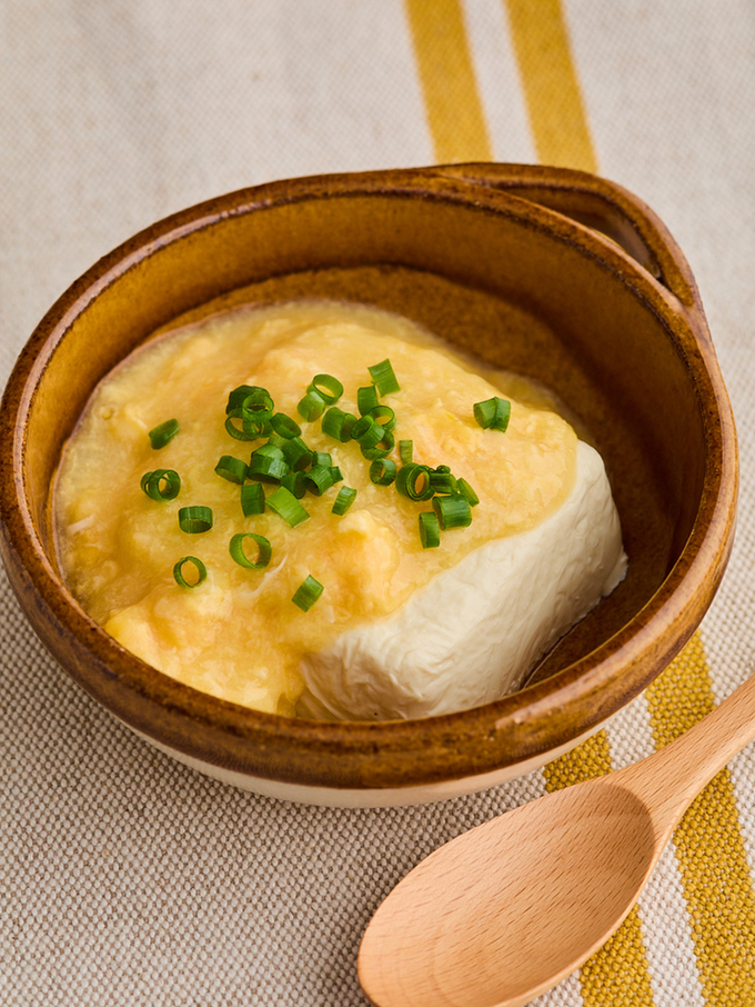 豆腐のたまごあんかけ