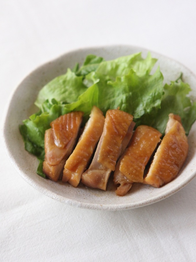 レンジで簡単 鶏もも肉の照り焼き
