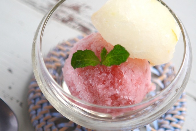 サイダーシャーベット