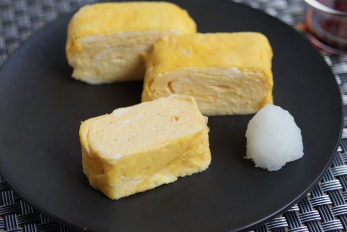 だしを効かせた卵焼き