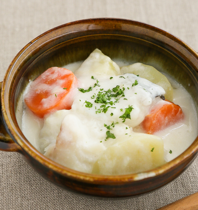 たらのチーズクリーム煮