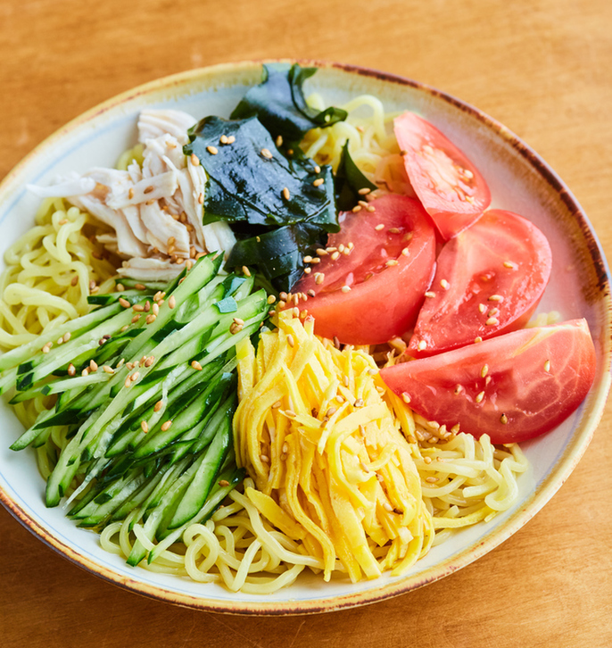 具沢山冷やし中華