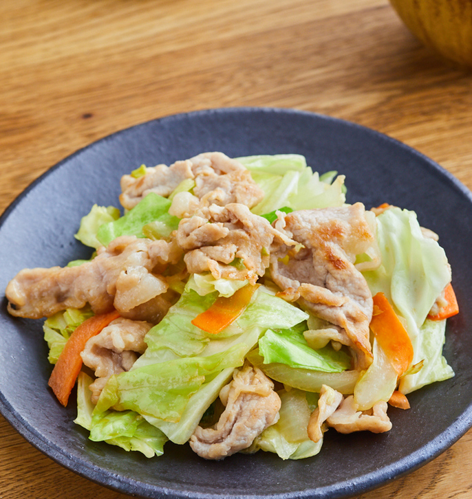 カット野菜で作る 野菜炒め