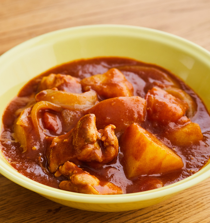 ルウ控えめでも こくうまチキンカレー