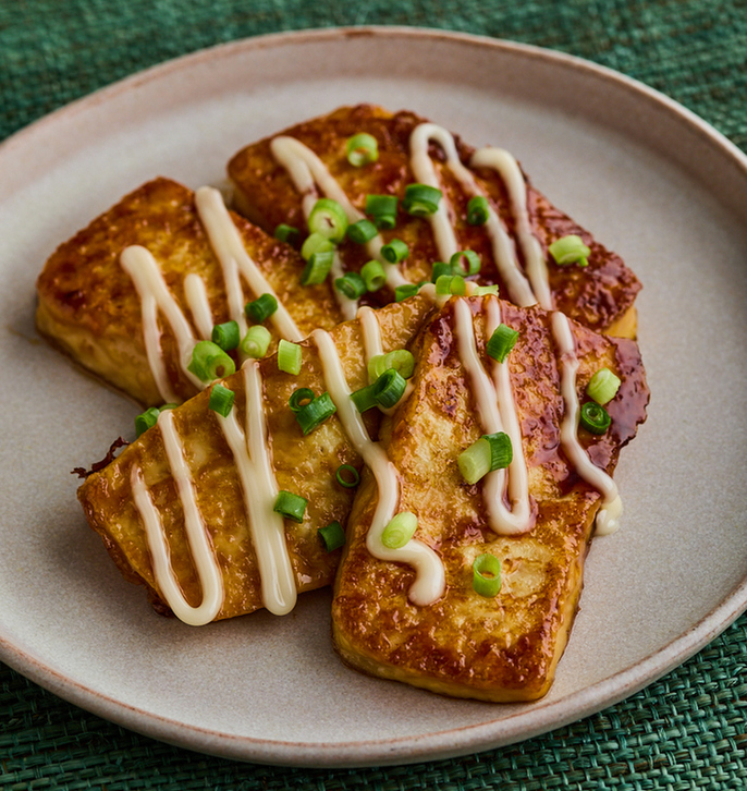 トロトロ豆腐の照りマヨ焼き