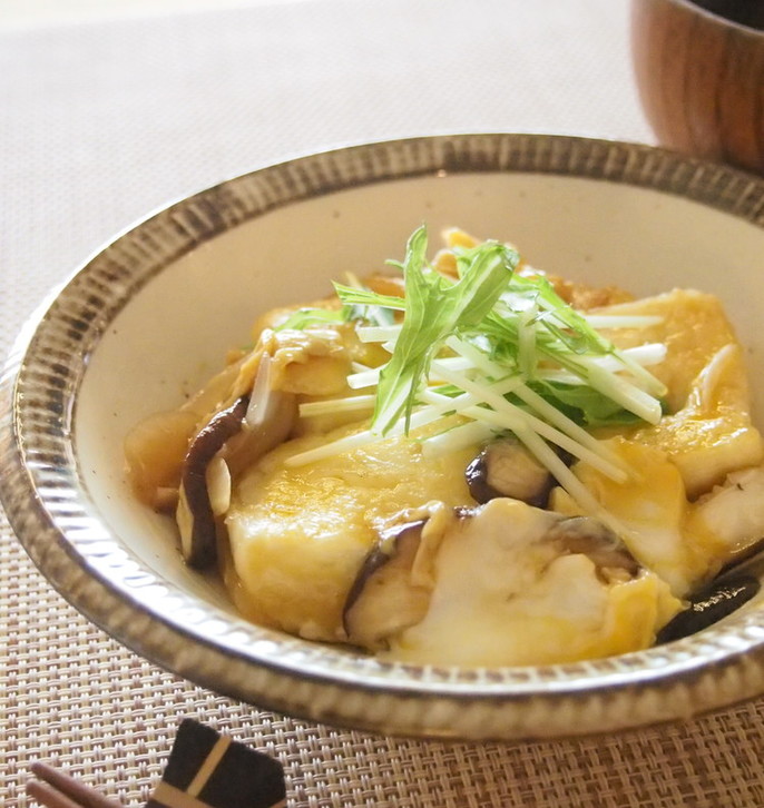 豆腐の卵とじ