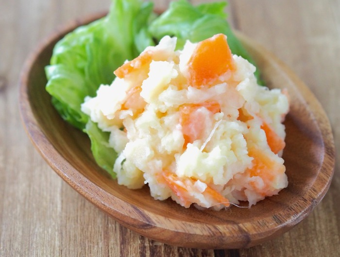 レンジで簡単 マヨなしポテトサラダ