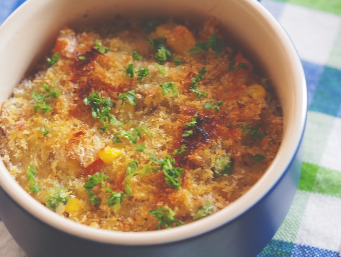 さといも煮でスコップコロッケ