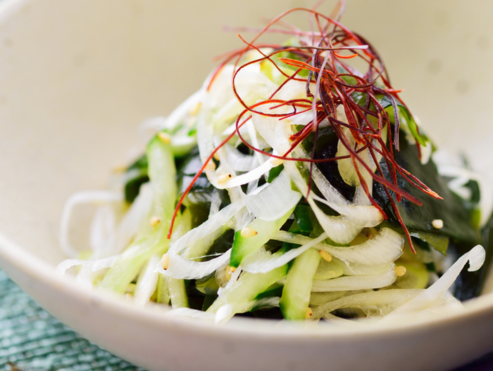 きゅうりと長ねぎのお手軽中華和え