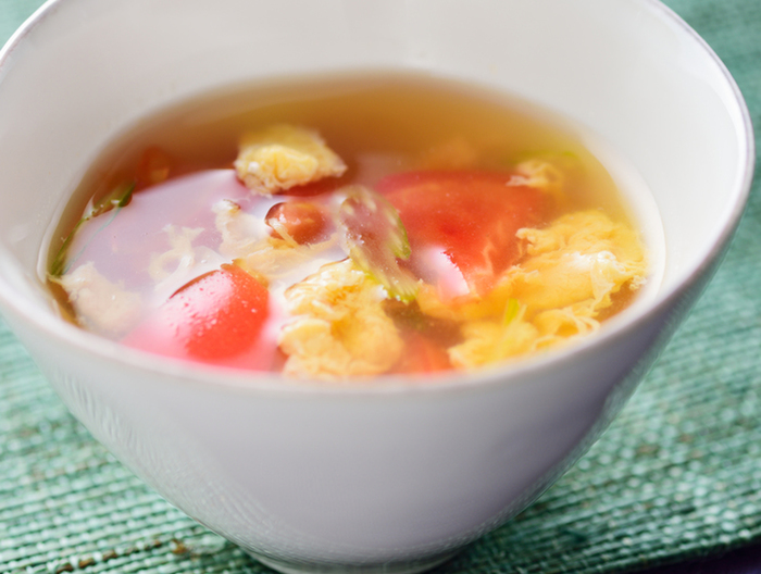 トマトと卵のスープ