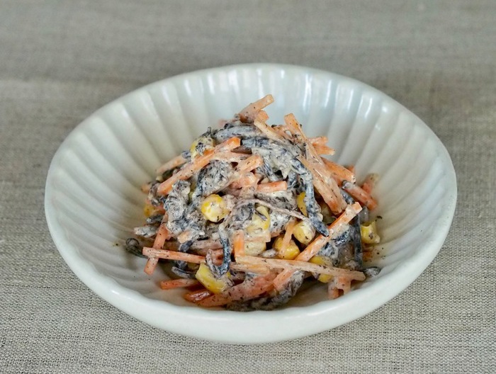 ひじきのクリームチーズあえ