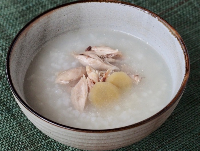 炊飯器で本格鶏がゆ