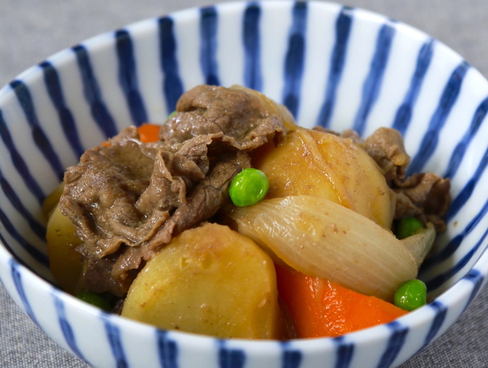 脂質控えめ 肉じゃが