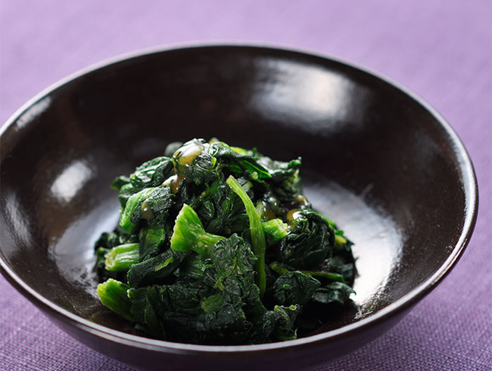 ほうれん草のピーナッツあえ