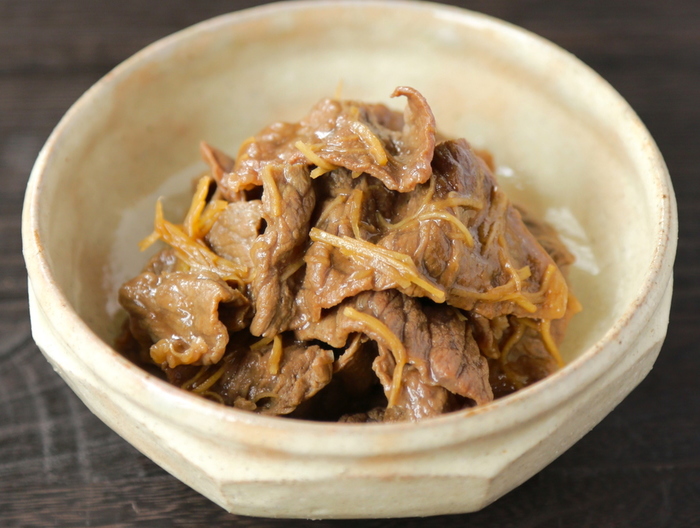 牛もも肉のしぐれ煮