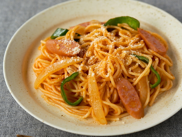 麺少なめ ナポリタン