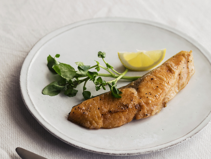 サーモンのムニエル