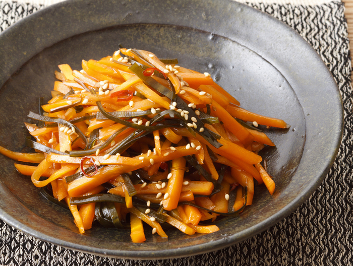 刻み昆布とにんじんのきんぴら