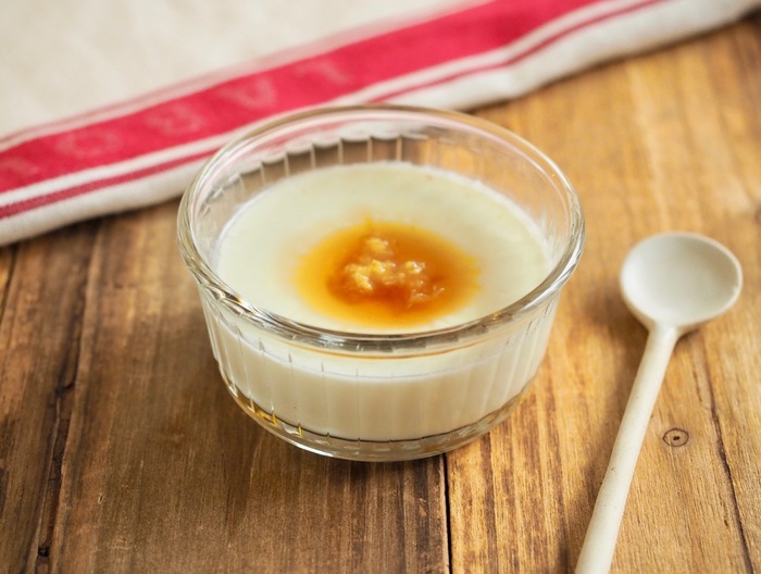 ハニージンジャーミルクプリン