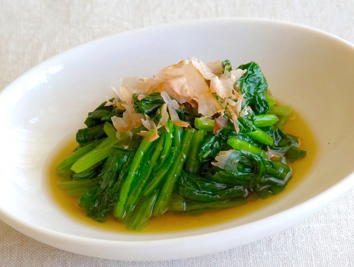 だし香る ほうれん草のおひたし