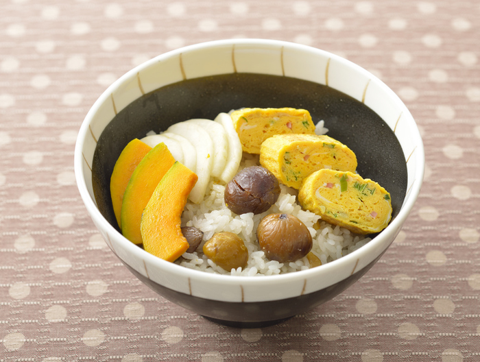 甘栗ご飯どんぶり