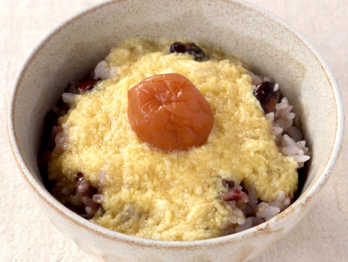 梅干しとろろごはん