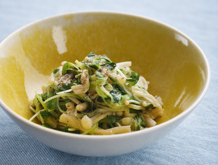 えのきと貝割れのあっさり和え