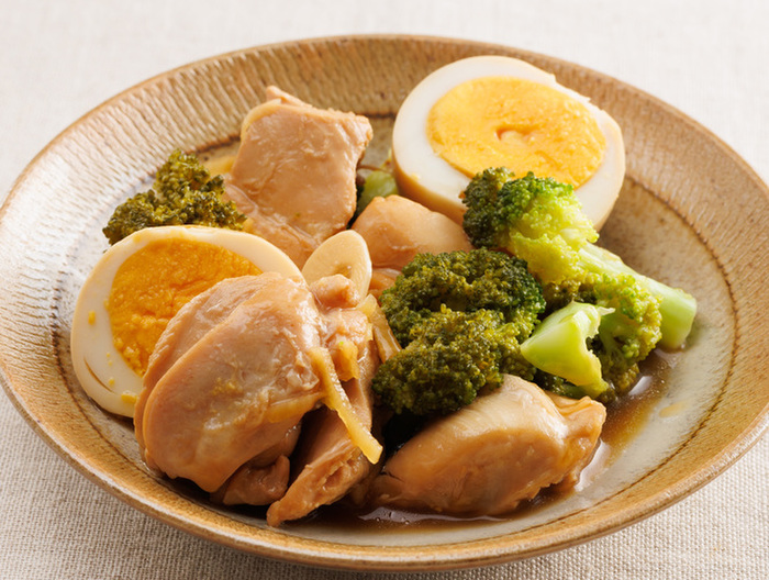 鶏肉と卵のさっぱり煮