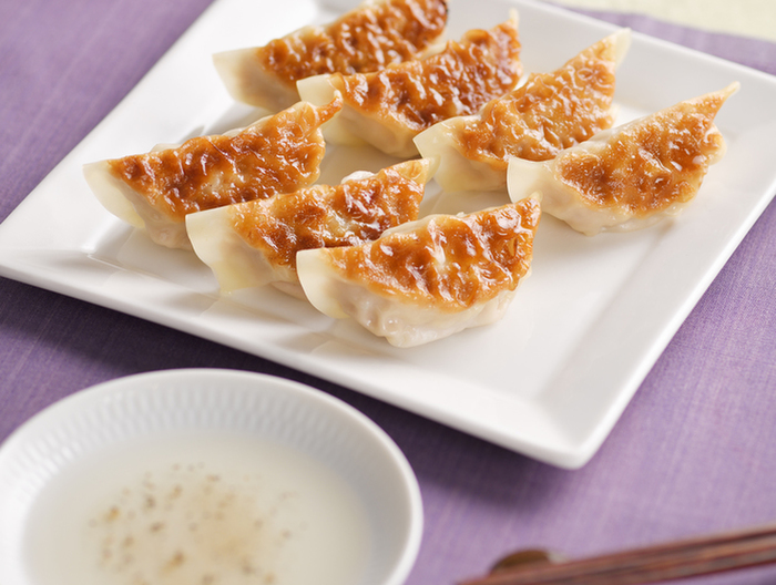酢こしょうでさっぱり　焼餃子